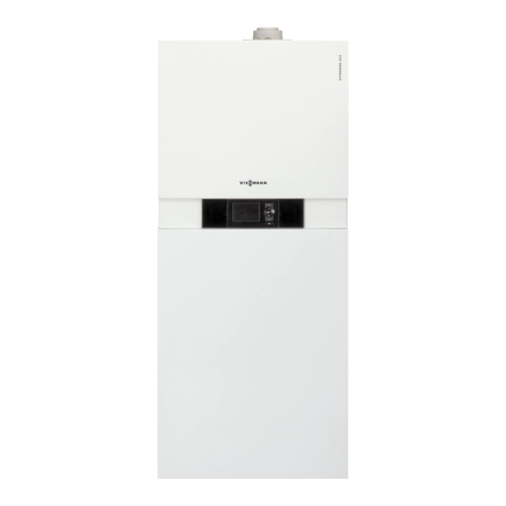 Viessmann Vitodens 222-F Série Guide D'installation