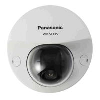 Panasonic WV-SF135 Guide D'installation