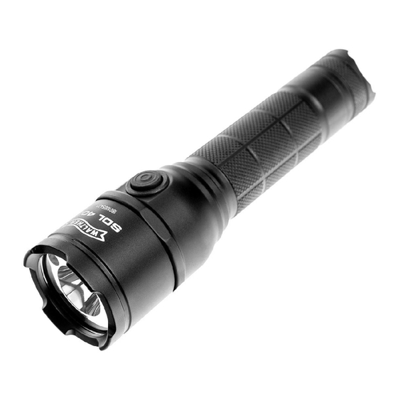 Walther SDL 400 Mode D'emploi