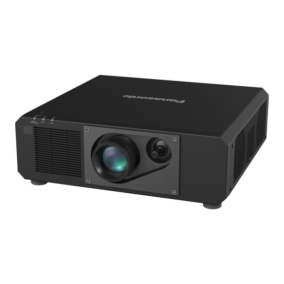 Panasonic PT-RZ570 Manuel D'utilisation