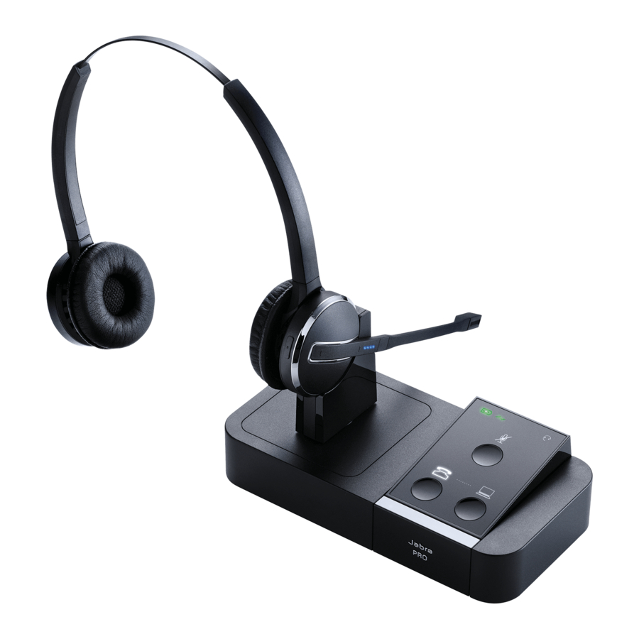 Jabra PRO 9450 Mode D'emploi