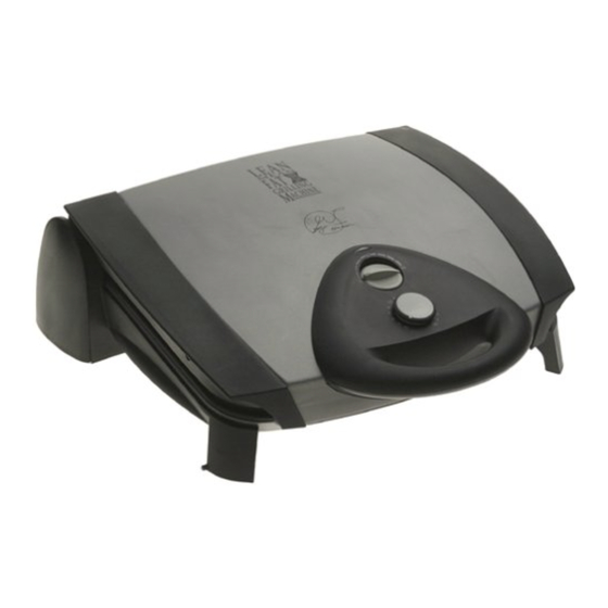 George Foreman MAXIM GGR62CAN Mode D'emploi