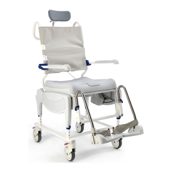 Invacare Aquatec Ocean VIP Ergo Manuel D'utilisation