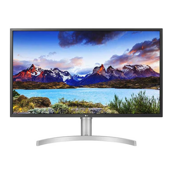 LG 32UL750 Manuel D'utilisation