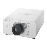 Panasonic PT-DW530E Manuel D'utilisation