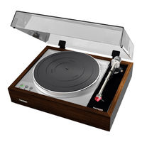 Thorens TD 1600 Manuel D'utilisation