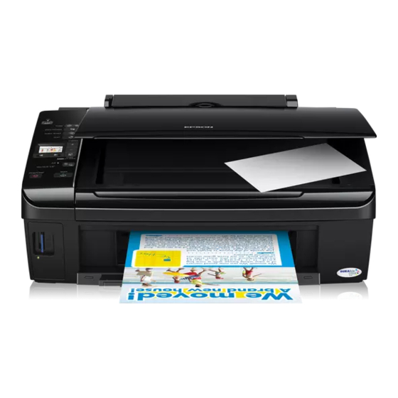 Epson Stylus SX210 Serie Guide Des Operations De Base