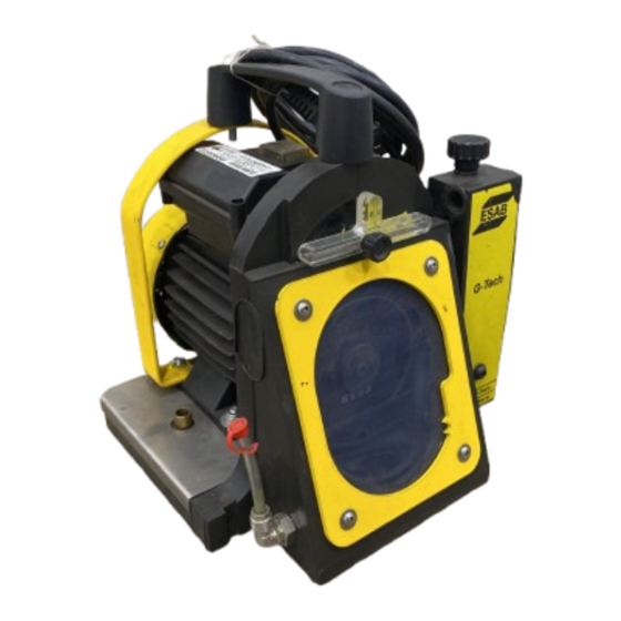 ESAB G-Tech Manuel D'instructions