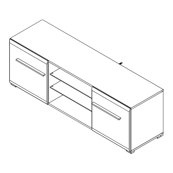 BUT TRENTINO TV 150 UP 00909 Instructions D'assemblage