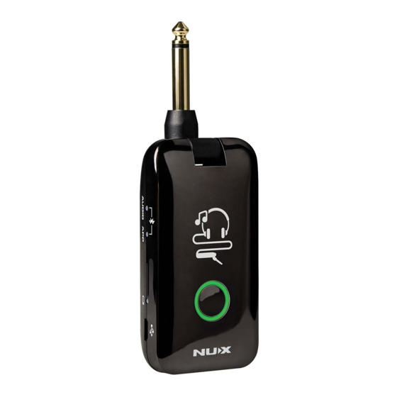 nux MIGHTY PLUG MP-2 Mode D'emploi