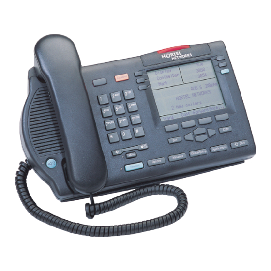 Nortel Networks Meridian M3902 Guide De Référence Rapide