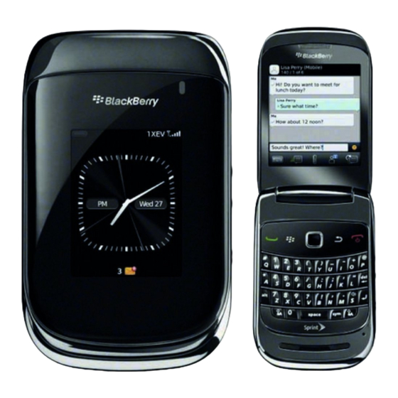 Blackberry Style 9670 Guide De L'utilisateur