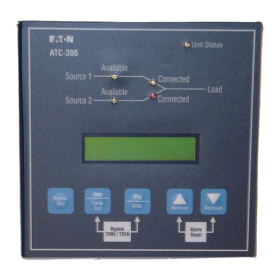 Eaton ATC-300 Mode D'emploi
