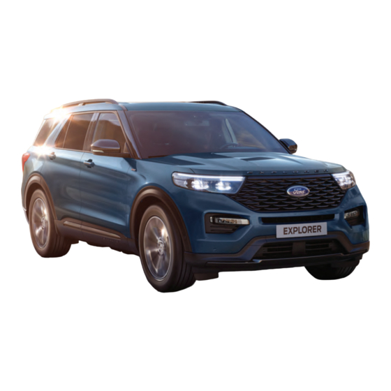 Ford EXPLORER 2021 Guide Du Propriétaire