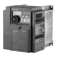 Mitsubishi Electric FR-D720S-025-EC Guide D'installation