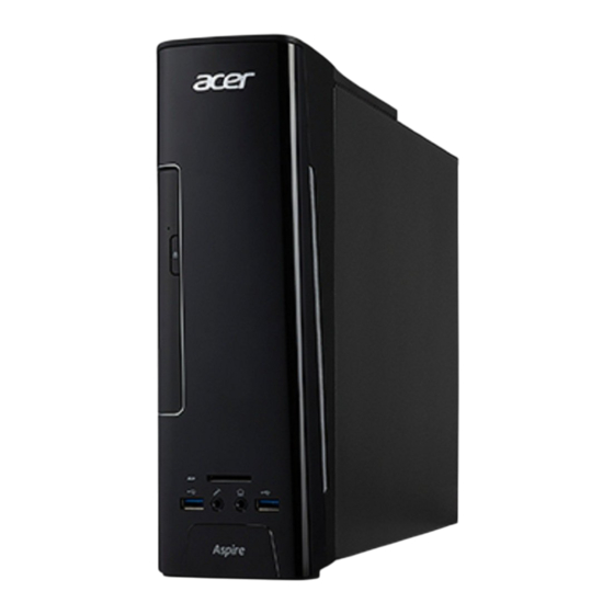 Acer Aspire XC-780-017 Manuel D'utilisation