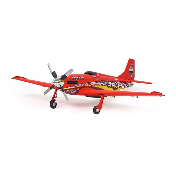 FMS 1100mm P-51 V2 Dago Red Manuels