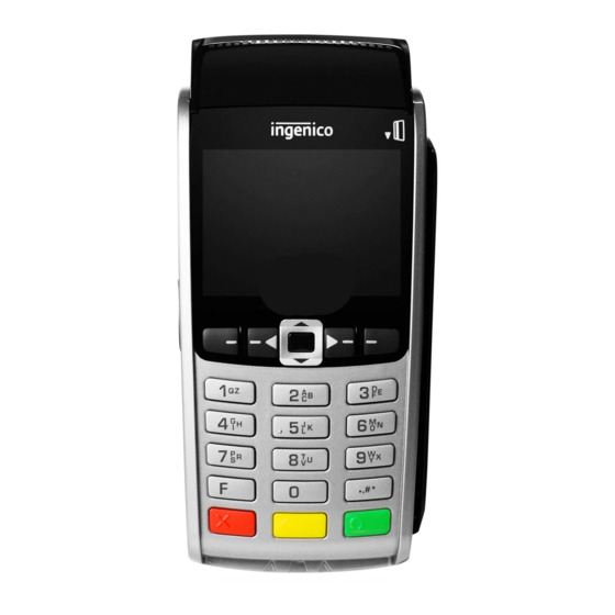 Ingenico group iWl v5.5 Guide Rapide