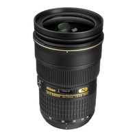 Nikon AF-S NIKKOR 14-24mm f/2.8G ED Manuel D'utilisation