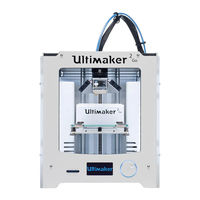 Ultimaker 2 GO Manuel D'utilisation