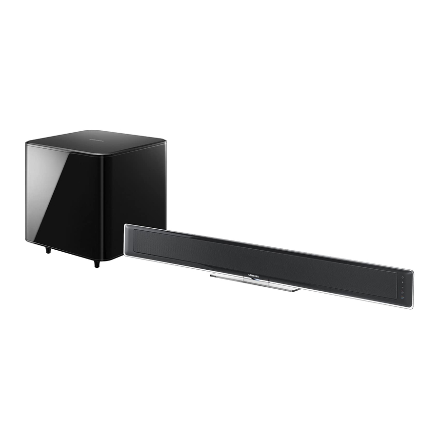 Samsung HT-WS1R Manuel D'utilisation