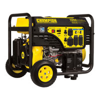 Champion Global Power Equipment 100637 Manuel De L'opérateur