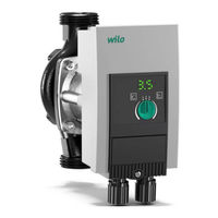 Wilo Yonos PARA High Flow Serie Notice De Montage Et De Mise En Service