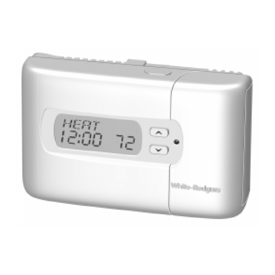 White-Rodgers Comfort-Set III Instructions D'utilisation
