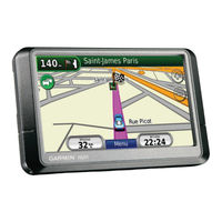 Garmin nüvi 205 Série Manuel D'utilisation