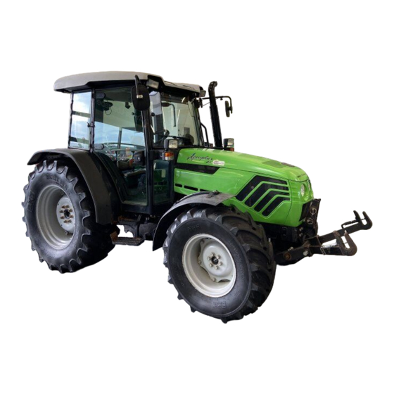 DEUTZ-FAHR Agroplus Serie Manuel D'instructions