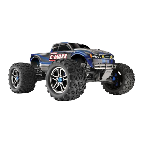 Traxxas E-Maxx 3908L Brushless Manuels