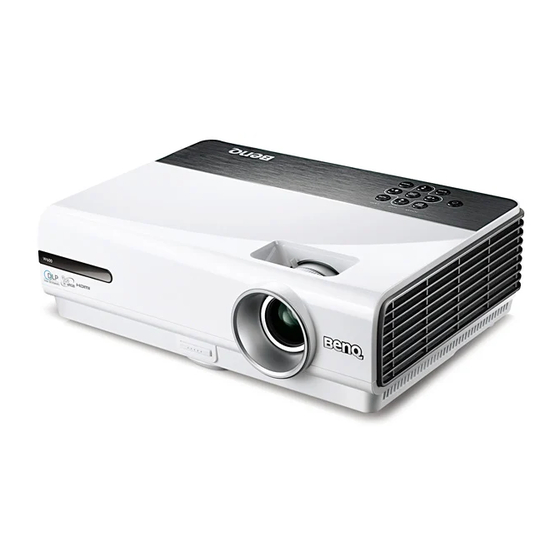 BenQ W600 Manuel D'utilisation