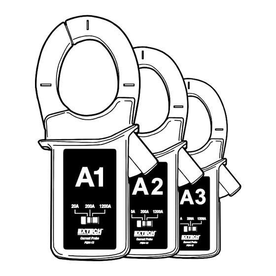 Extech Instruments PQ34-12 Manuel D'utilisation