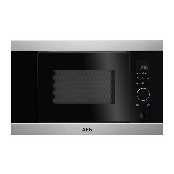 AEG MBB1756D Notice D'utilisation