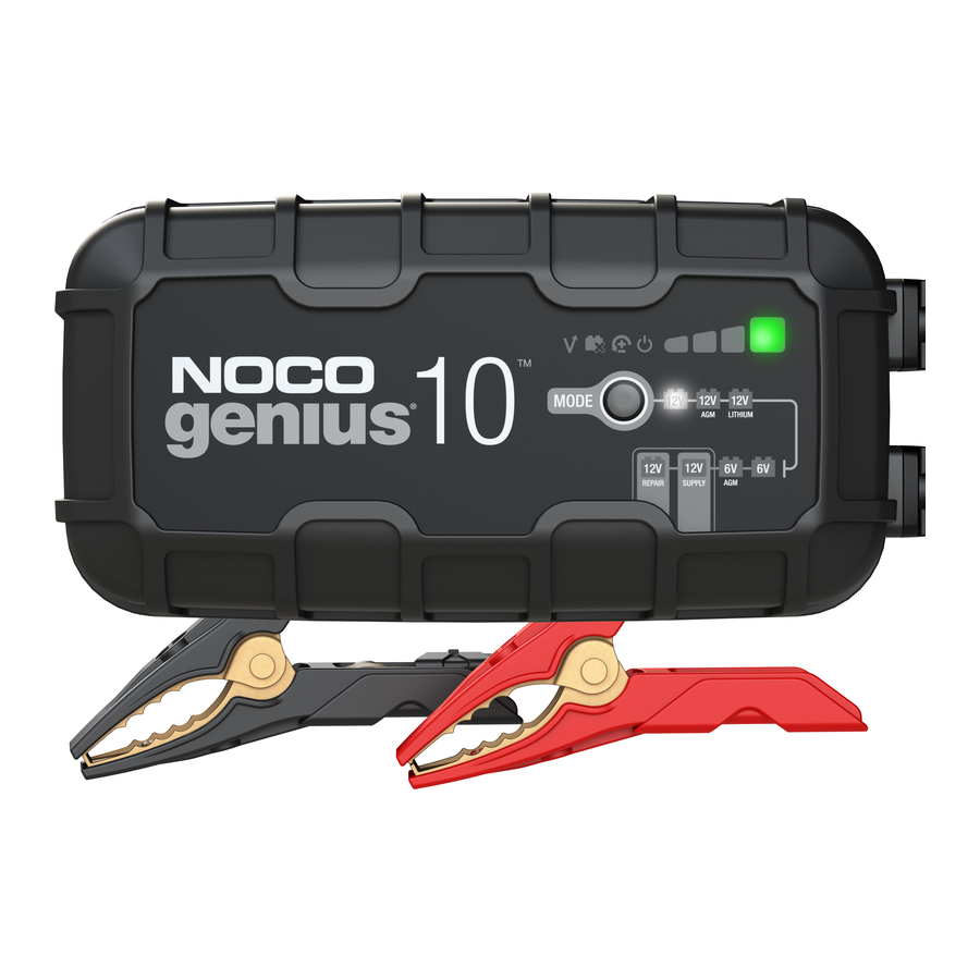 Noco GENIUS10EU Guide D'utilisation Et Garantie