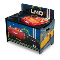 Delta Children Cars Deluxe Toy Box Instructions De Montage