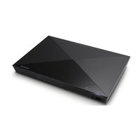 Sony Blu-ray Disc BDP-BX520 Manuel Simple