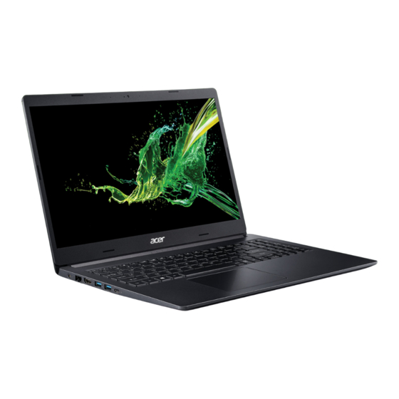 Acer Aspire 5 A515-54 Manuel D'utilisation