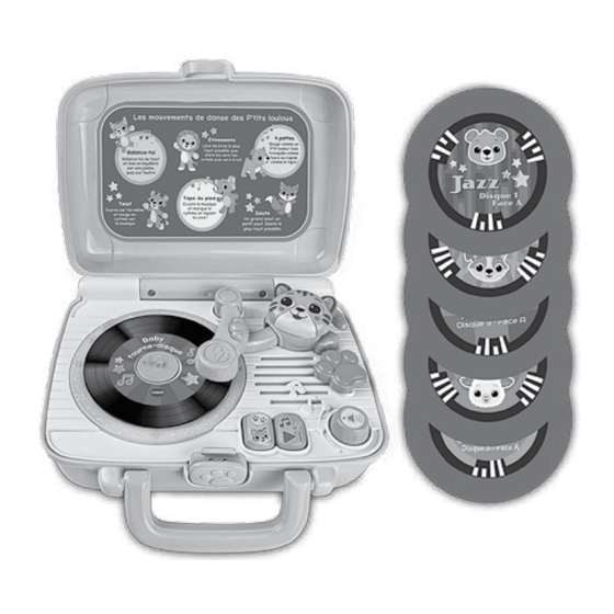 VTech baby Baby tourne-disque Manuel D'utilisation