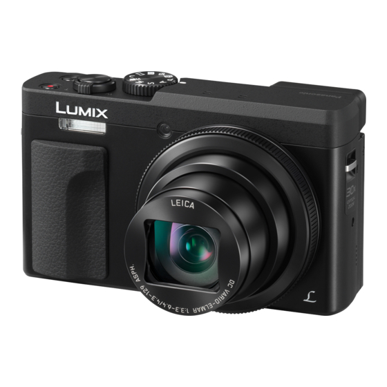 Panasonic Lumix DC-ZS70 Manuel D'utilisation