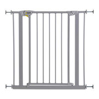 Hauck Deluxe Wood Metal Safety Gate Mode D'emploi