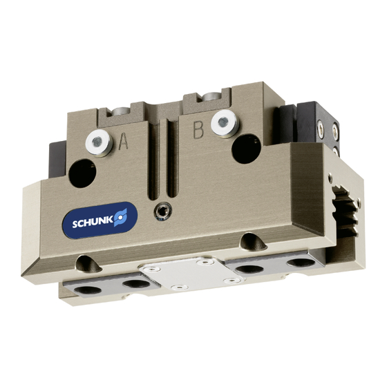 SCHUNK PGN-plus Instructions De Montage Et D'utilisation