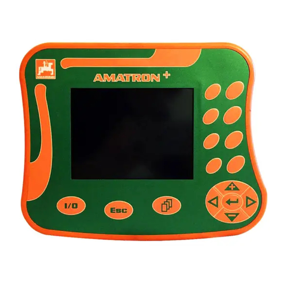 Amazone AMATRON+ ZG-B Notice D'utilisation