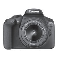 Canon EOS 1300D Mode D'emploi