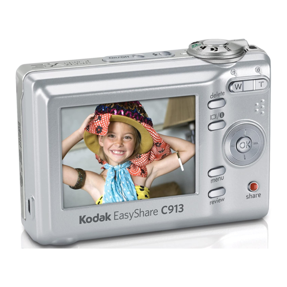 Kodak EasyShare C913 Mode D'emploi