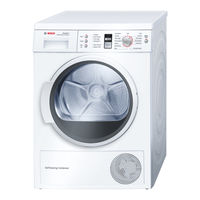 Bosch WTW86382FF Notice D'installation Et D'utilisation