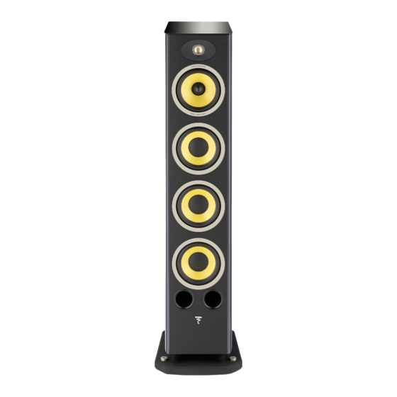 Focal ARIA K2 936 Limited Edition Manuel D'utilisation