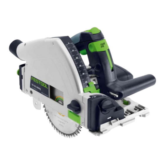 Festool TS 55 REQ Notice D'utilisation D'origine