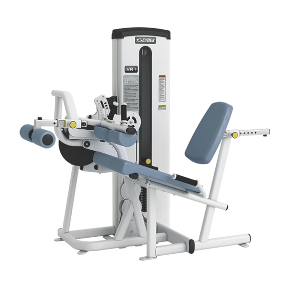 CYBEX VR1 Leg Extension/Leg Curl Manuels