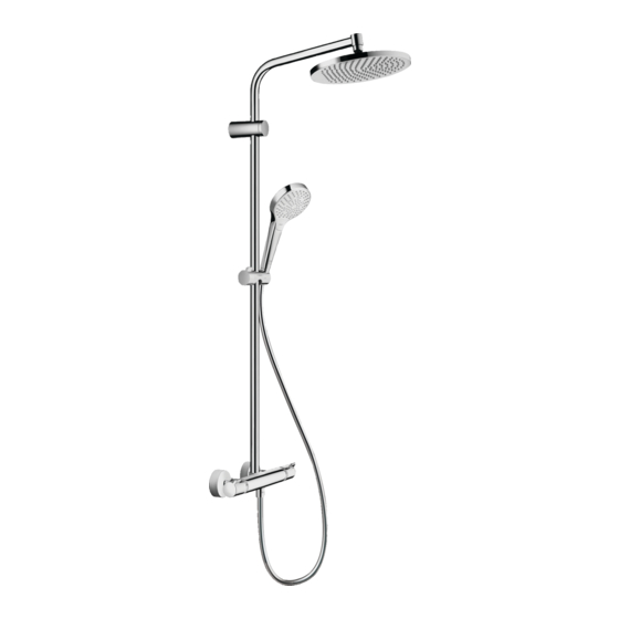 Hansgrohe LMH S Showerpipe 240 26769000 Mode D'emploi / Instructions De Montage